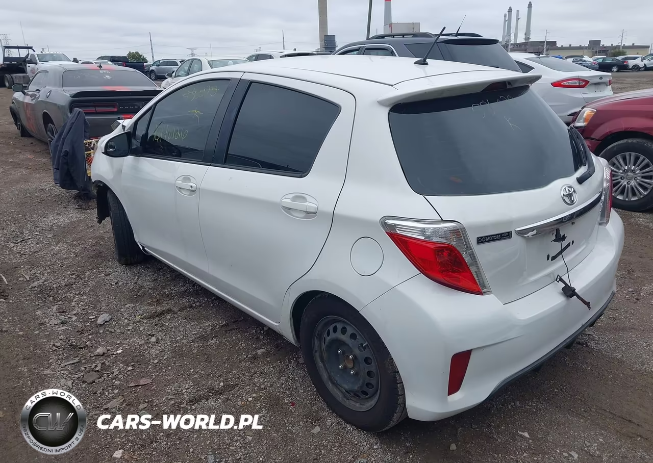 2012 Toyota Yaris Se VIN:JTDKTUD39CD536020 - 3
