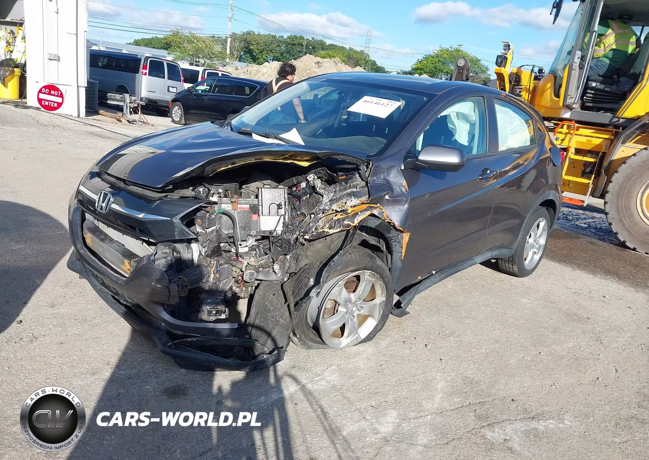 2016 Honda Hr-V Lx VIN:3CZRU6H38GM744797 - 2