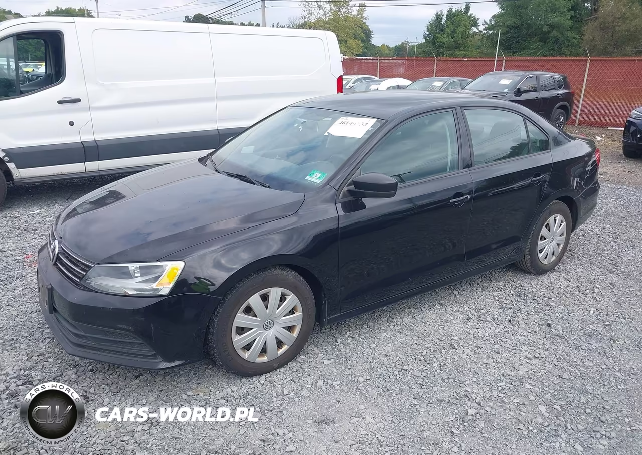 2015 Volkswagen Jetta 2.0L S VIN:3VW2K7AJ9FM344772 - 2
