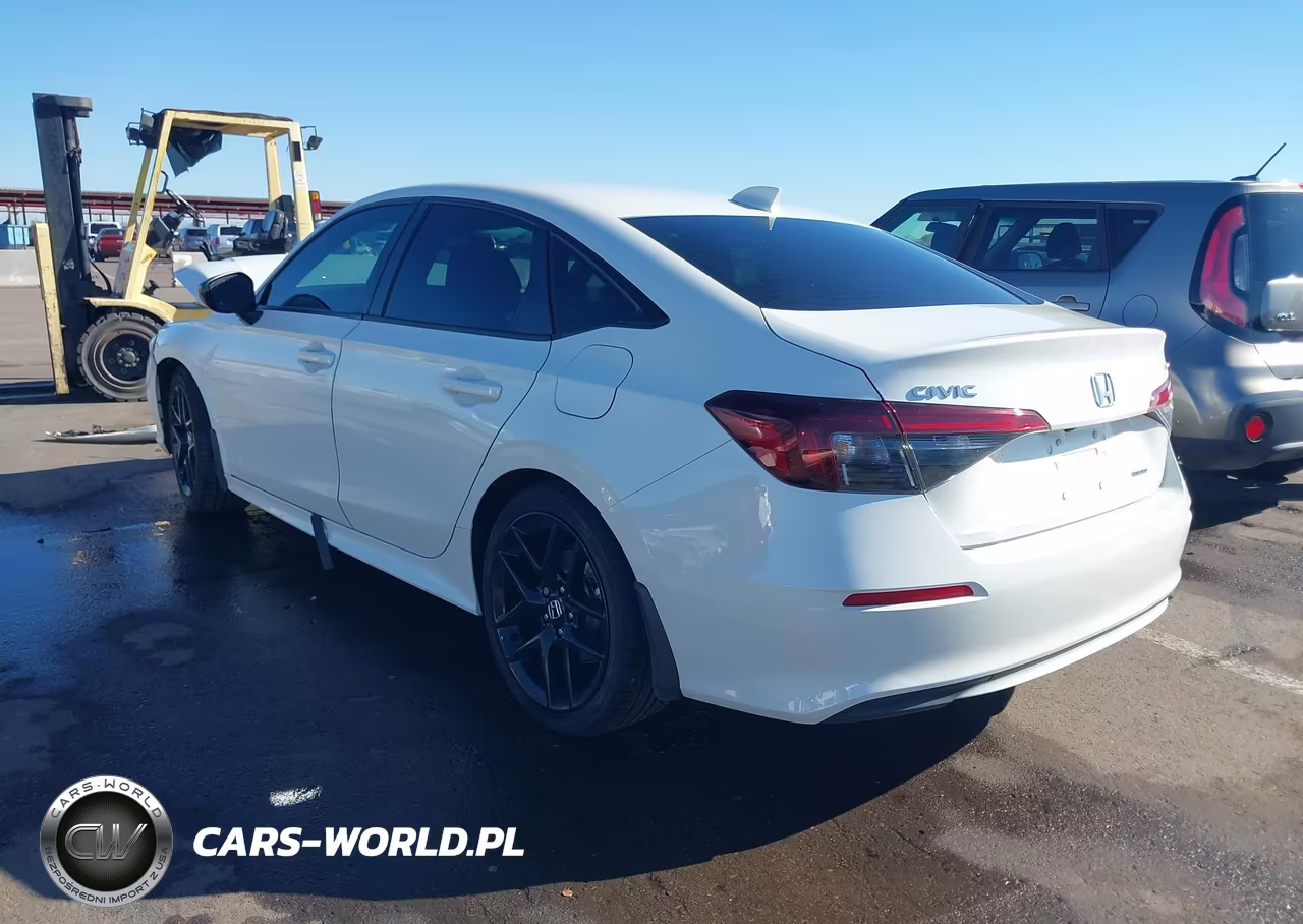 2025 Honda Civic Hybrid VIN:2HGFE4F88SH315306 - 3