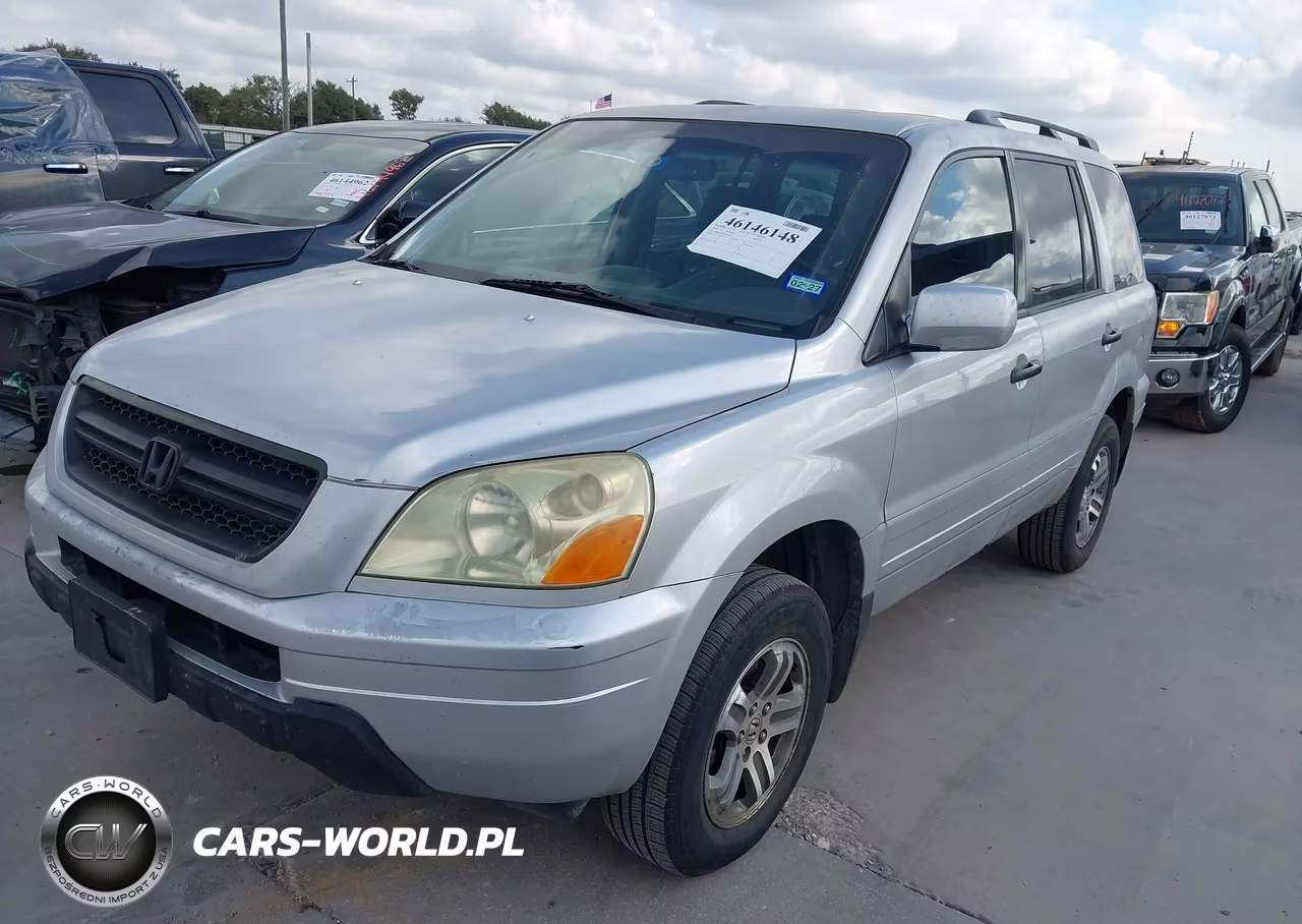 2003 Honda Pilot Ex-L VIN:2HKYF18623H611347 - 2