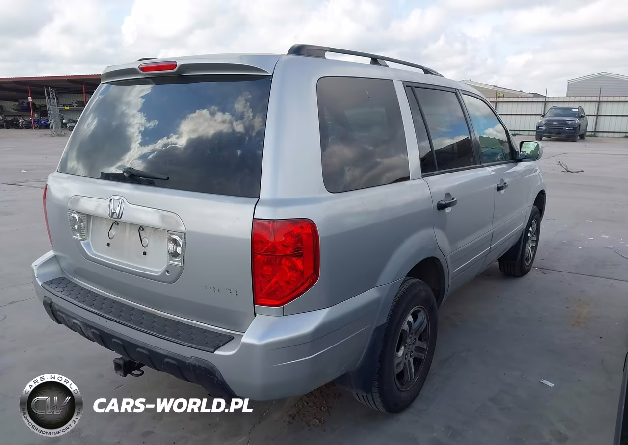 2003 Honda Pilot Ex-L VIN:2HKYF18623H611347 - 4