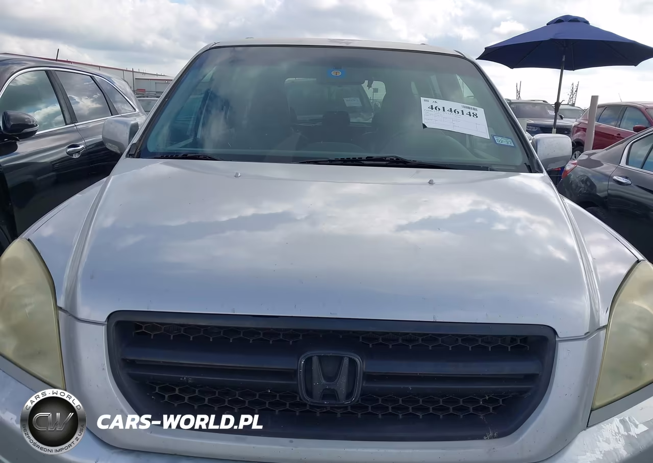 2003 Honda Pilot Ex-L VIN:2HKYF18623H611347 - 6