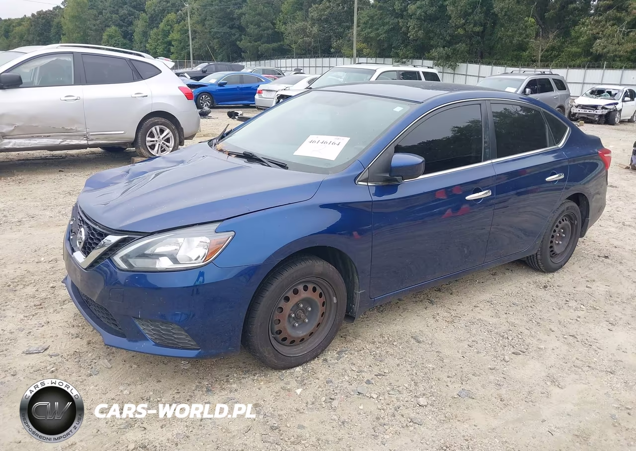 2017 Nissan Sentra Sv VIN:3N1AB7APXHY294384 - 2