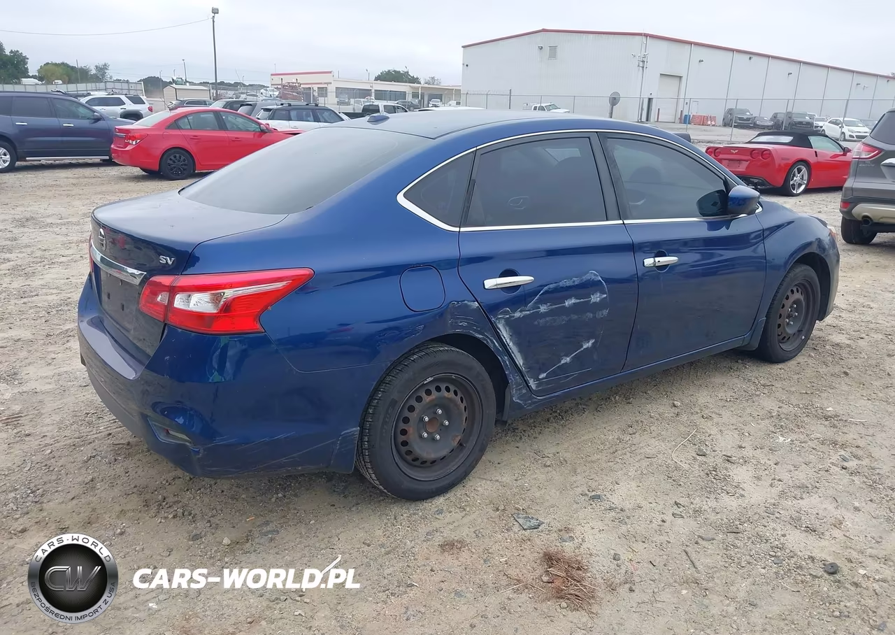 2017 Nissan Sentra Sv VIN:3N1AB7APXHY294384 - 4