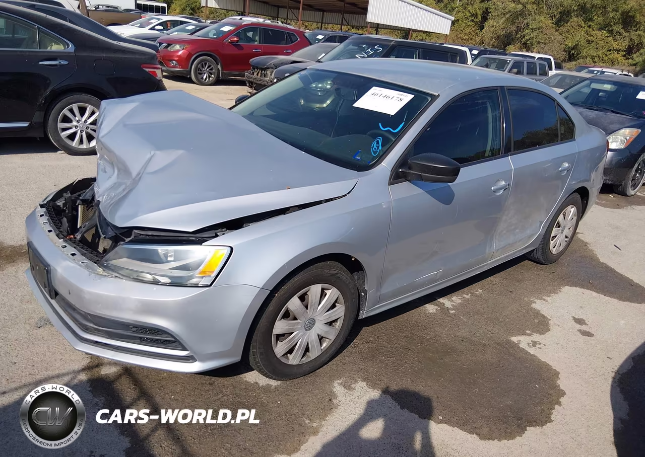 2015 Volkswagen Jetta 2.0L S VIN:3VW1K7AJ8FM287346 - 2