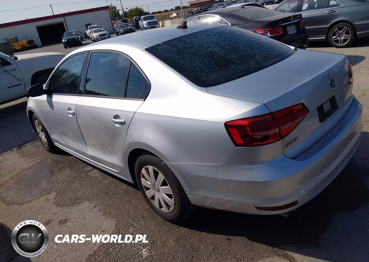 2015 Volkswagen Jetta 2.0L S VIN:3VW1K7AJ8FM287346 - 3