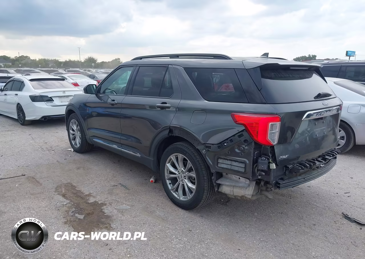2020 Ford Explorer Xlt VIN:1FMSK7DH8LGC45437 - 3