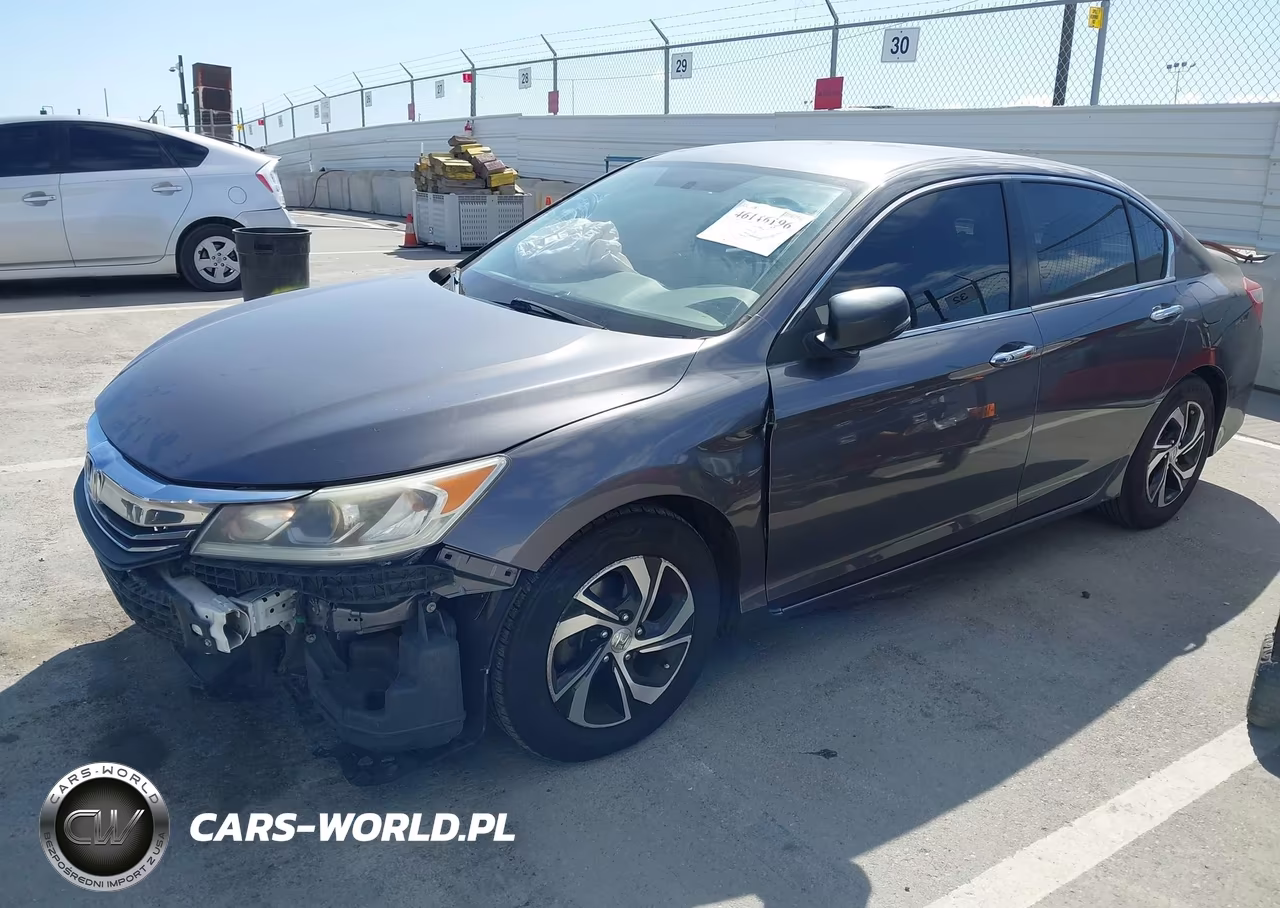 2016 Honda Accord Lx VIN:1HGCR2F30GA164998 - 2