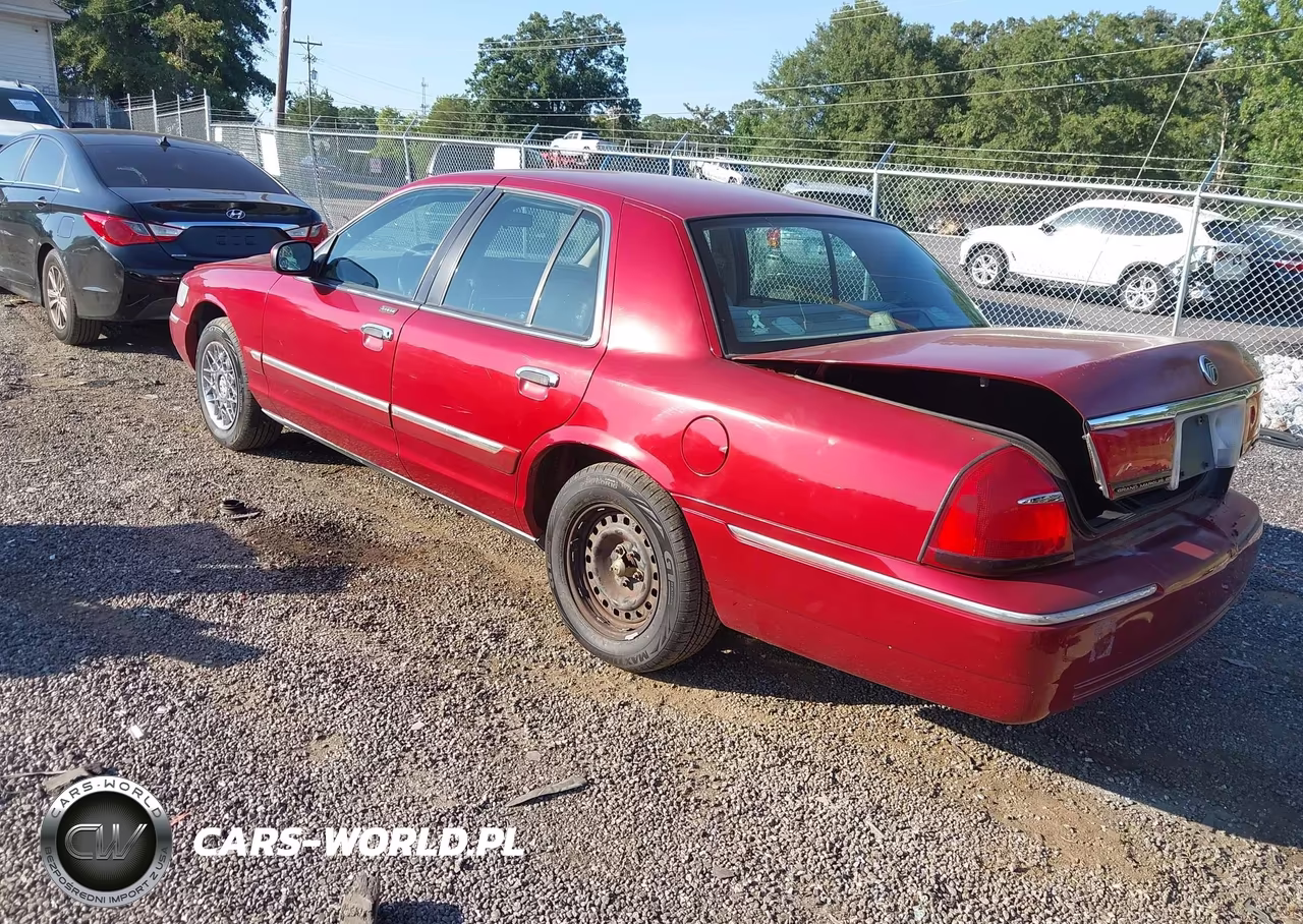 2000 Mercury Grand Marquis Gs VIN:2MEFM74W9YX652455 - 3