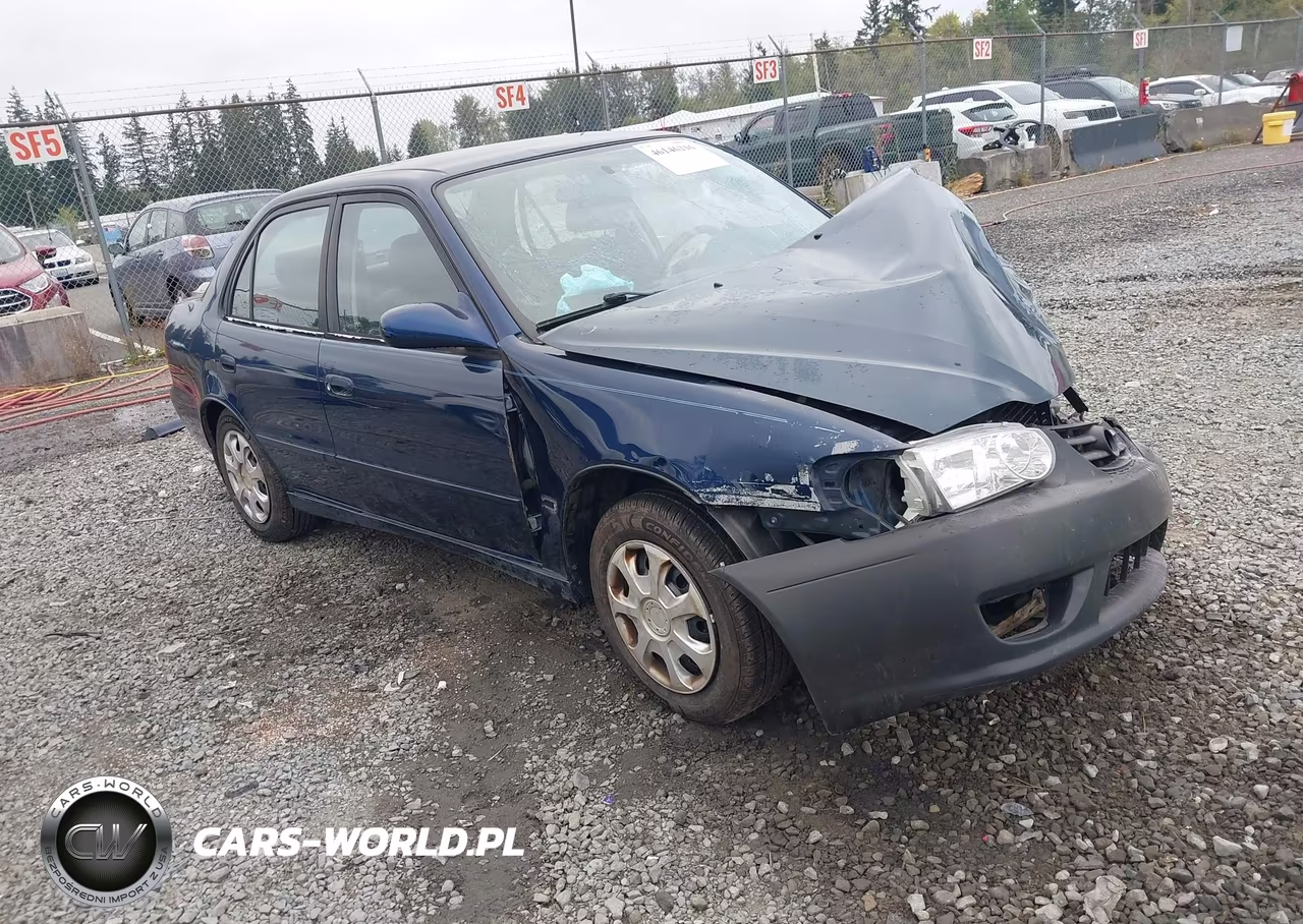 2002 Toyota Corolla S VIN:1NXBR12E12Z620117 - 1