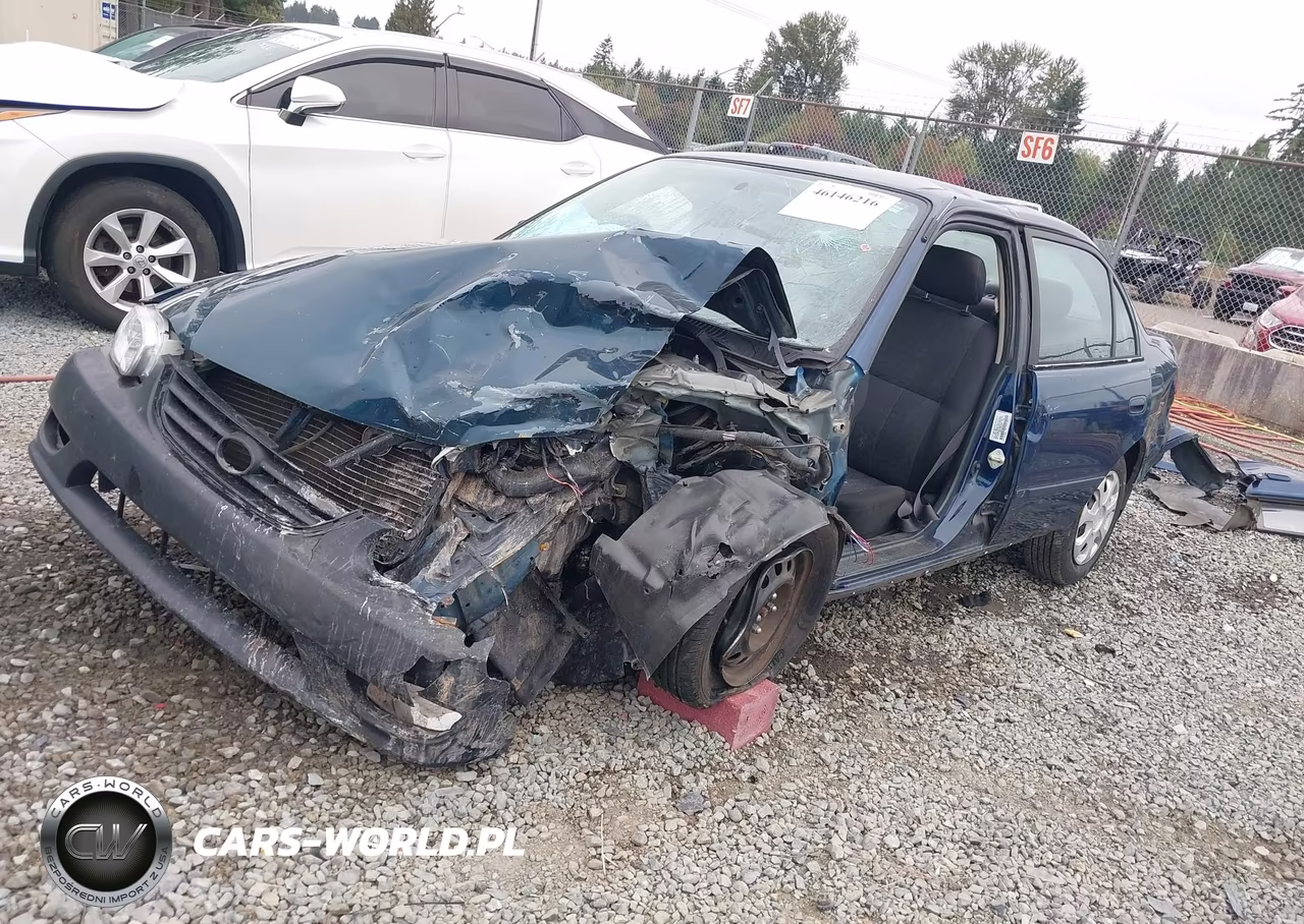 2002 Toyota Corolla S VIN:1NXBR12E12Z620117 - 2