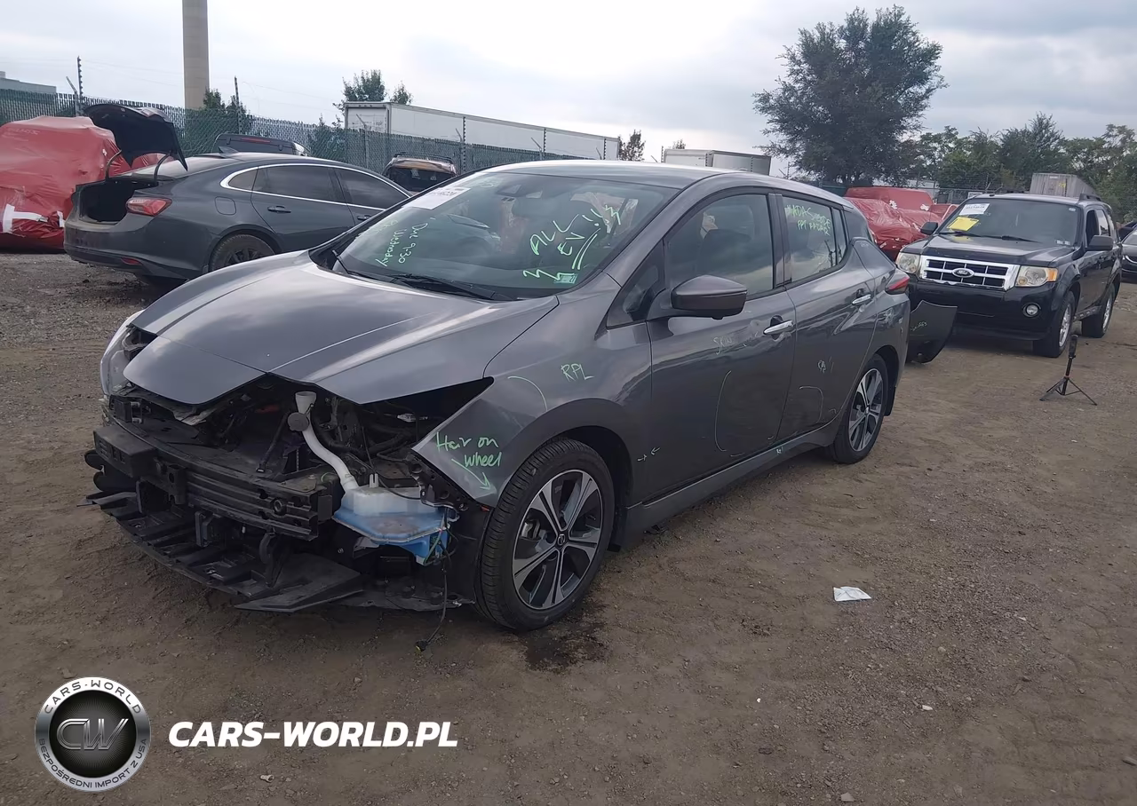 2020 Nissan Leaf Sl Plus 62 Kwh VIN:1N4BZ1DPXLC302187 - 2