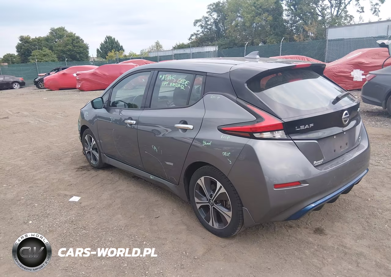 2020 Nissan Leaf Sl Plus 62 Kwh VIN:1N4BZ1DPXLC302187 - 3