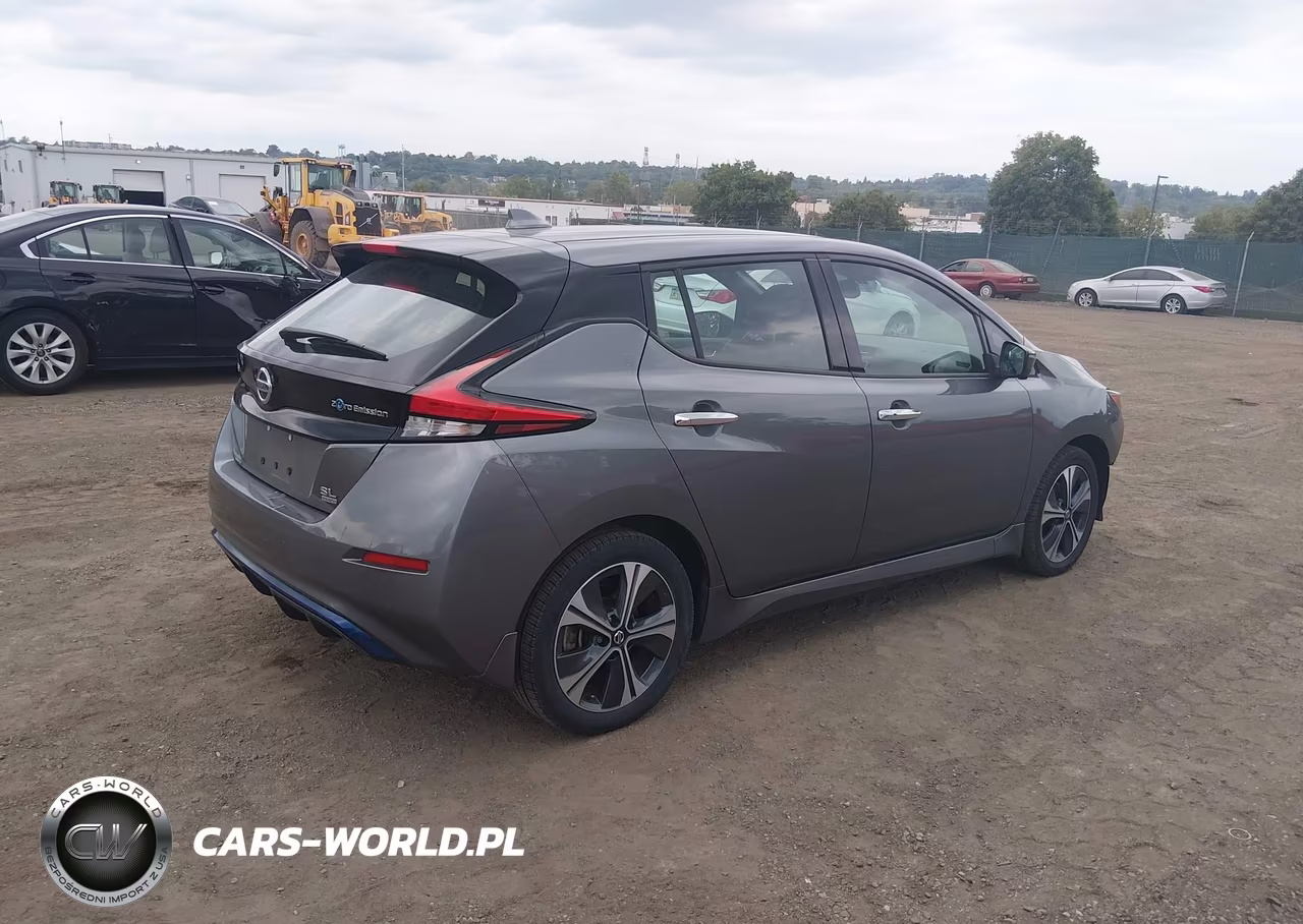2020 Nissan Leaf Sl Plus 62 Kwh VIN:1N4BZ1DPXLC302187 - 4