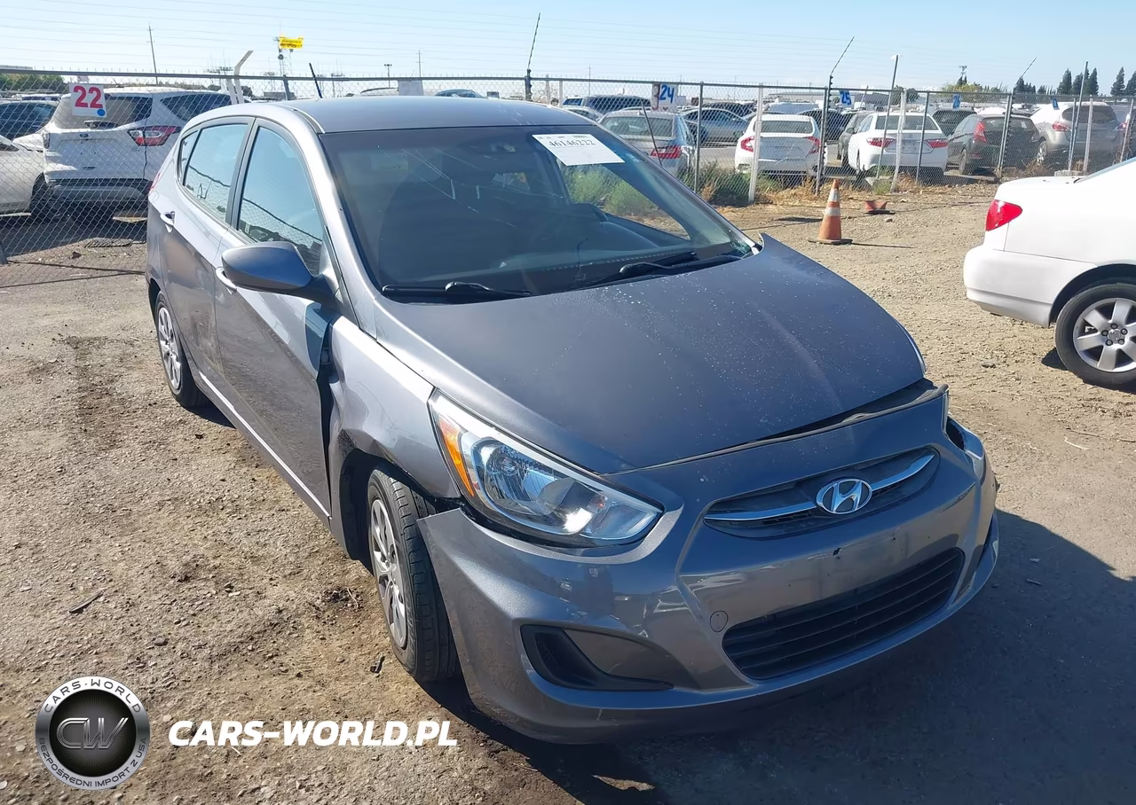 2017 Hyundai Accent Se VIN:KMHCT5AE1HU319242 - 1