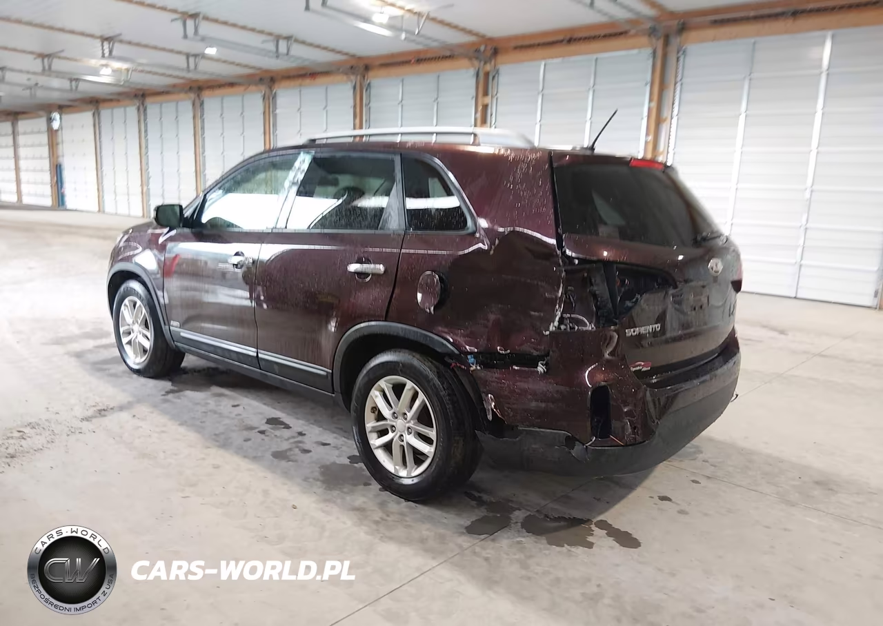 2015 Kia Sorento Lx VIN:5XYKTCA64FG597726 - 3