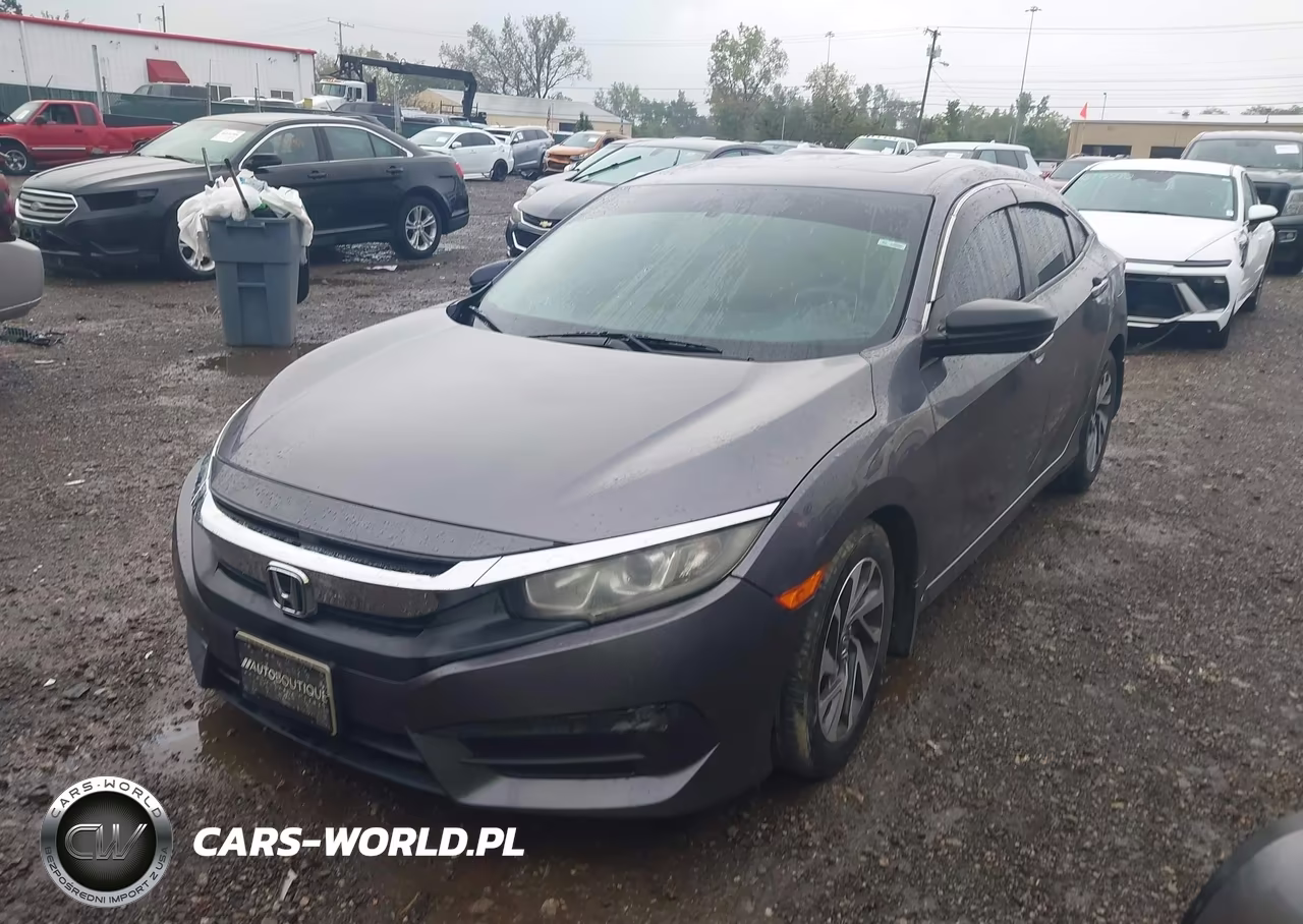 2017 Honda Civic Ex VIN:19XFC2F75HE222652 - 2