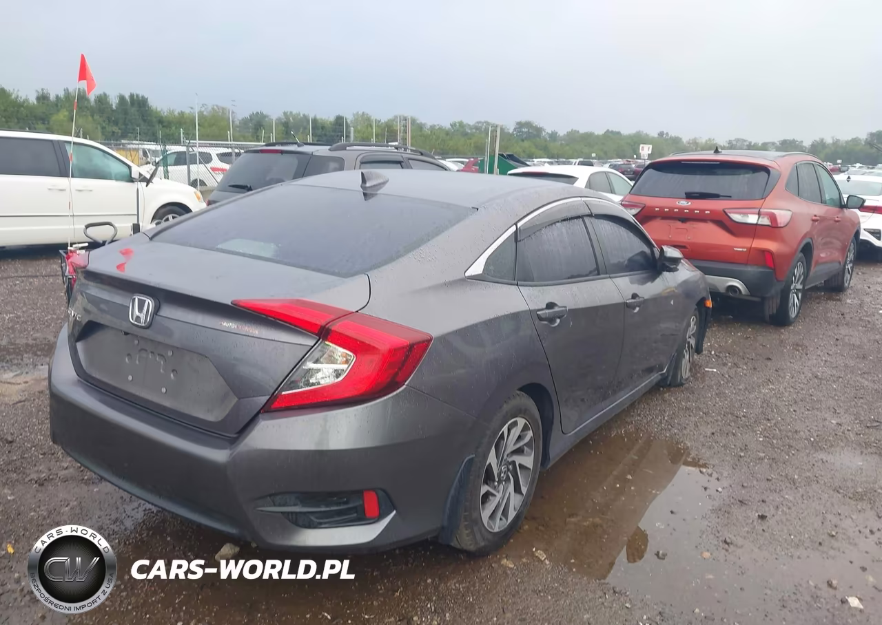 2017 Honda Civic Ex VIN:19XFC2F75HE222652 - 4