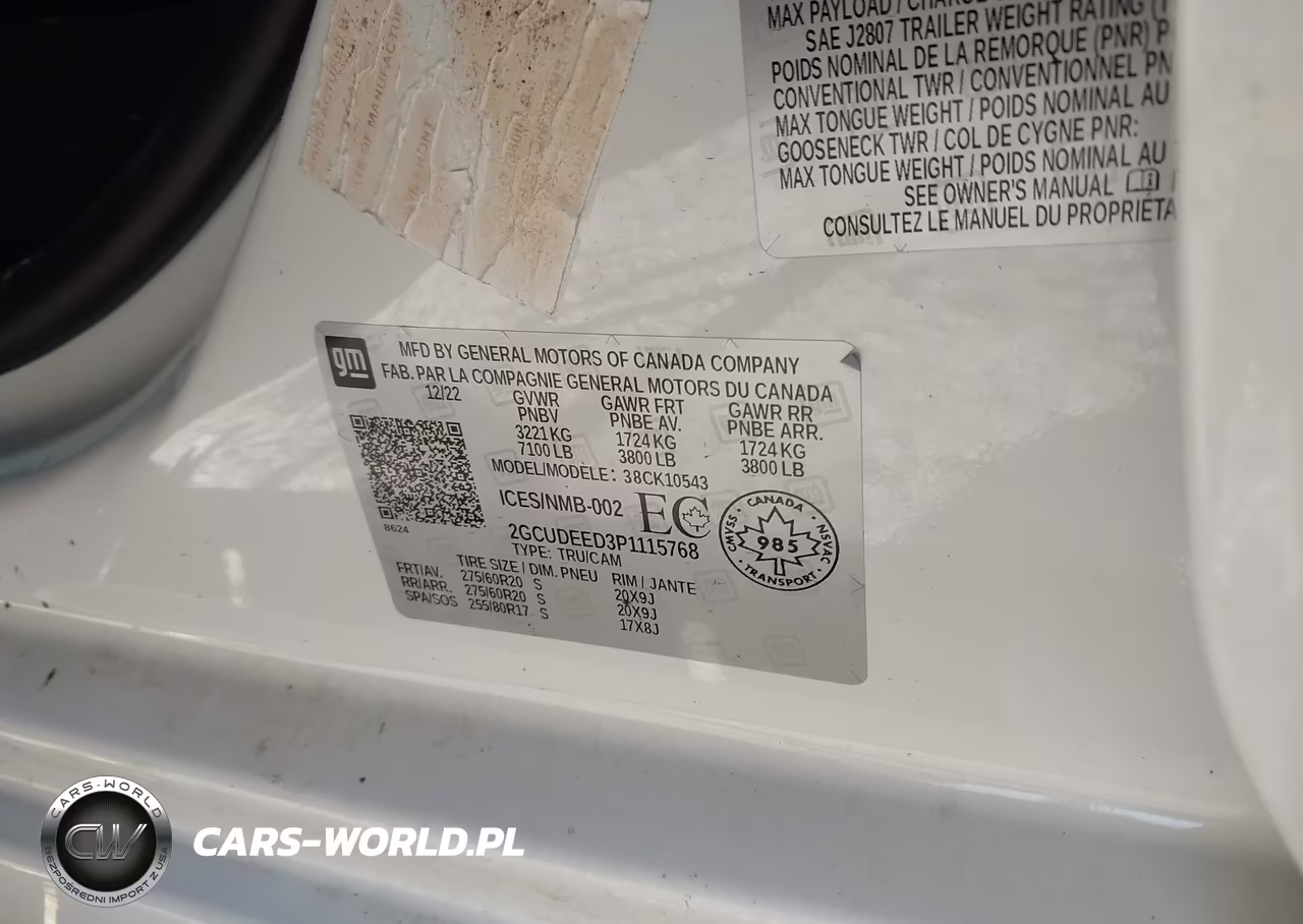 2023 Chevrolet Silverado 1500 Rst VIN:2GCUDEED3P1115768 - 9