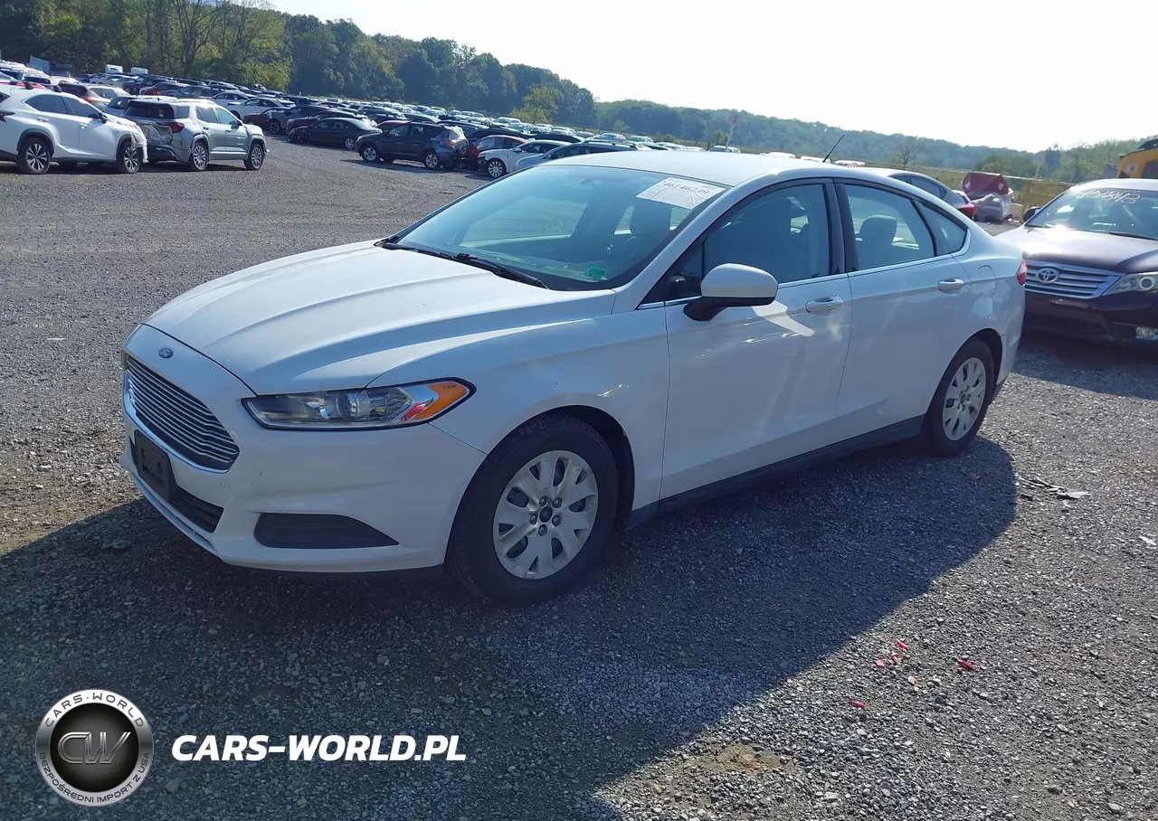 2014 Ford Fusion S VIN:3FA6P0G73ER109249 - 2