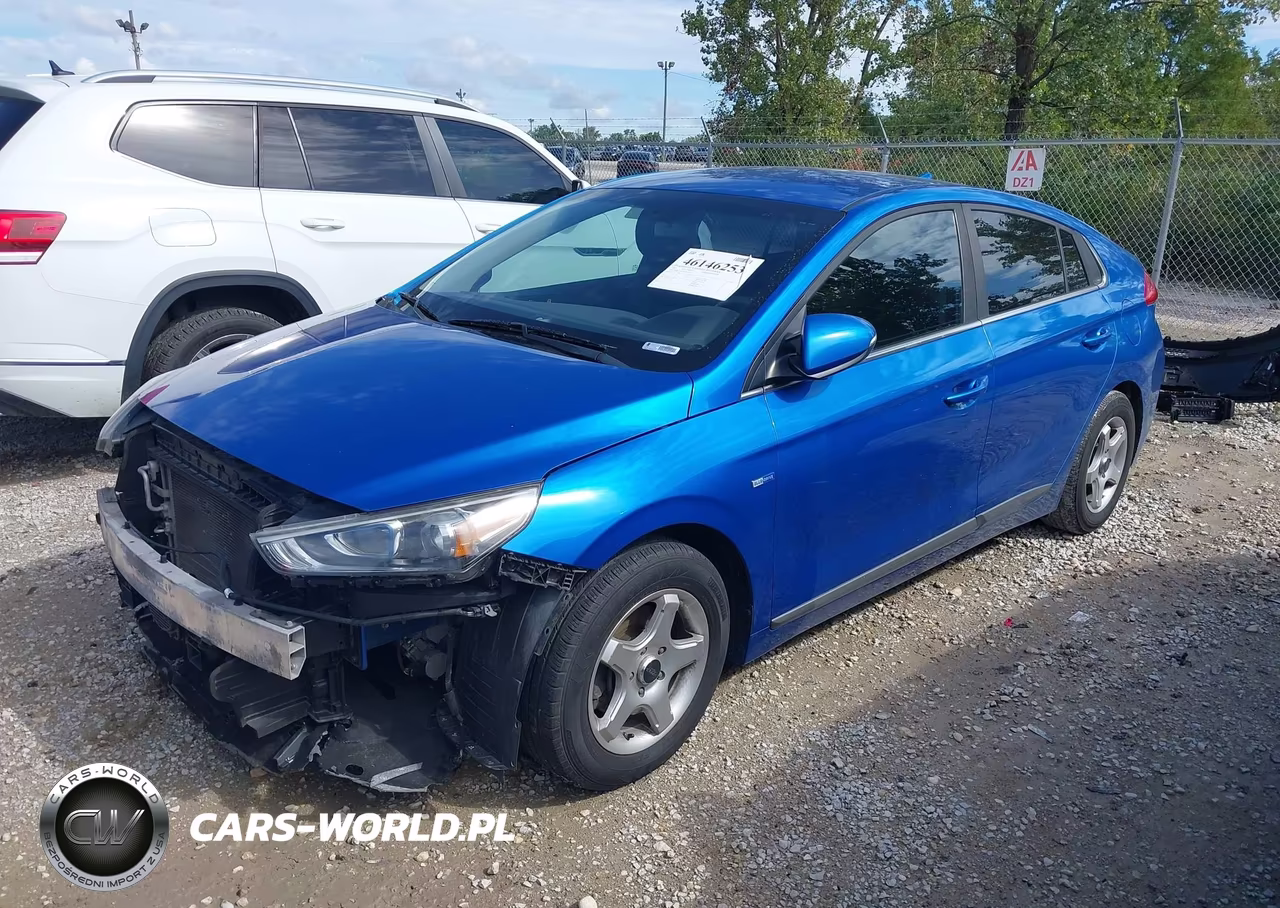 2017 Hyundai Ioniq Hybrid Sel VIN:KMHC75LC4HU031991 - 2