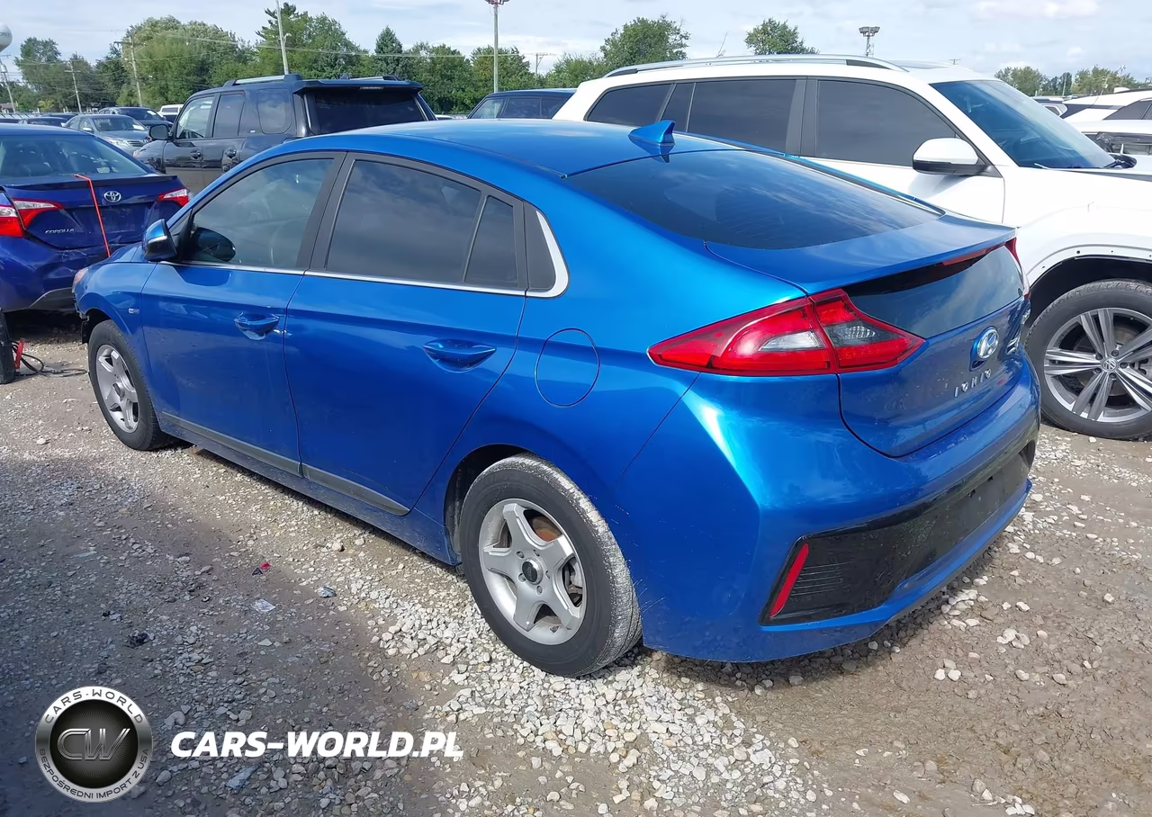 2017 Hyundai Ioniq Hybrid Sel VIN:KMHC75LC4HU031991 - 3