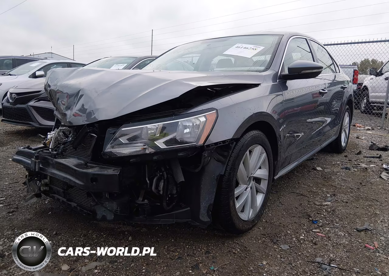 2018 Volkswagen Passat 2.0T Se VIN:1VWBA7A32JC012428 - 2