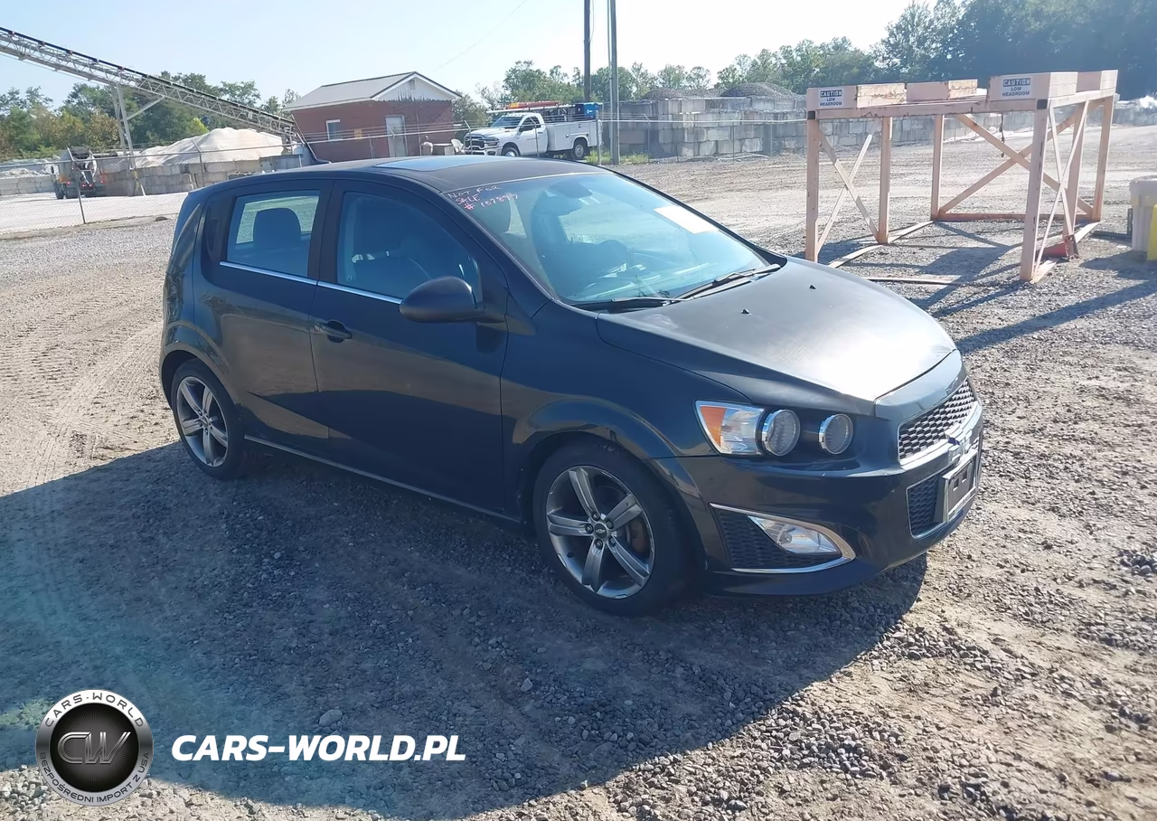 2013 Chevrolet Sonic Rs Auto