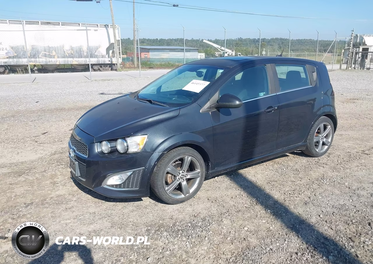 2013 Chevrolet Sonic Rs Auto VIN:1G1JG6SBXD4157897 - 2