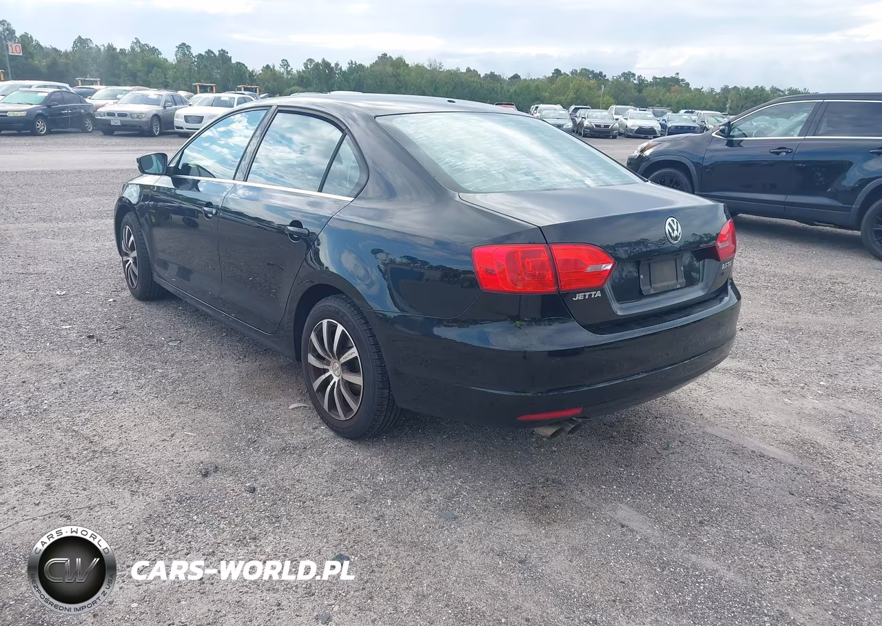 2013 Volkswagen Jetta 2.5L Se VIN:3VWDP7AJ1DM418631 - 3