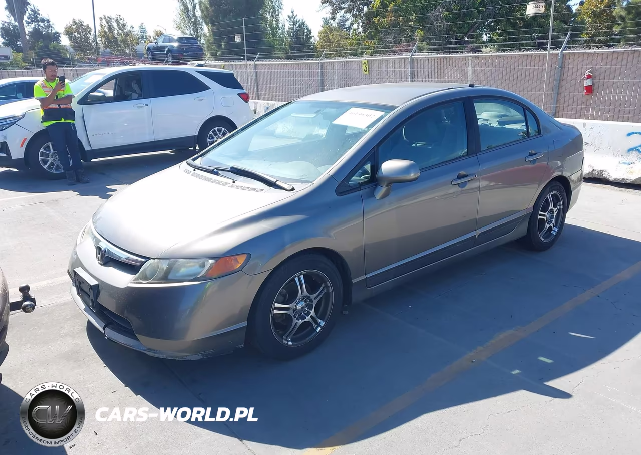 2007 Honda Civic Lx VIN:1HGFA15507L130968 - 2