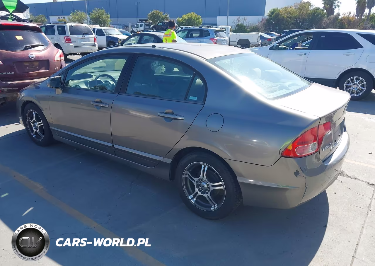 2007 Honda Civic Lx VIN:1HGFA15507L130968 - 3