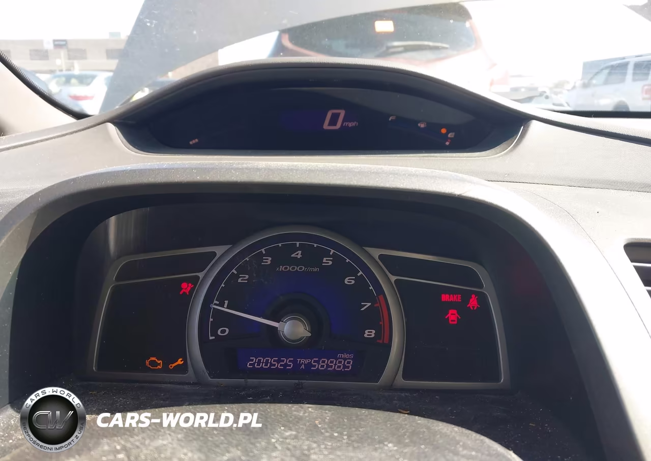 2007 Honda Civic Lx VIN:1HGFA15507L130968 - 7