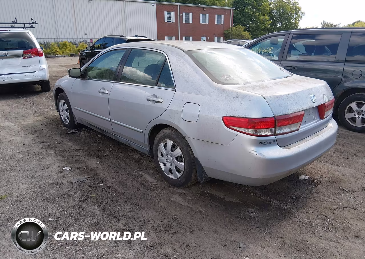 2003 Honda Accord 2.4 Lx VIN:1HGCM56323A059938 - 3