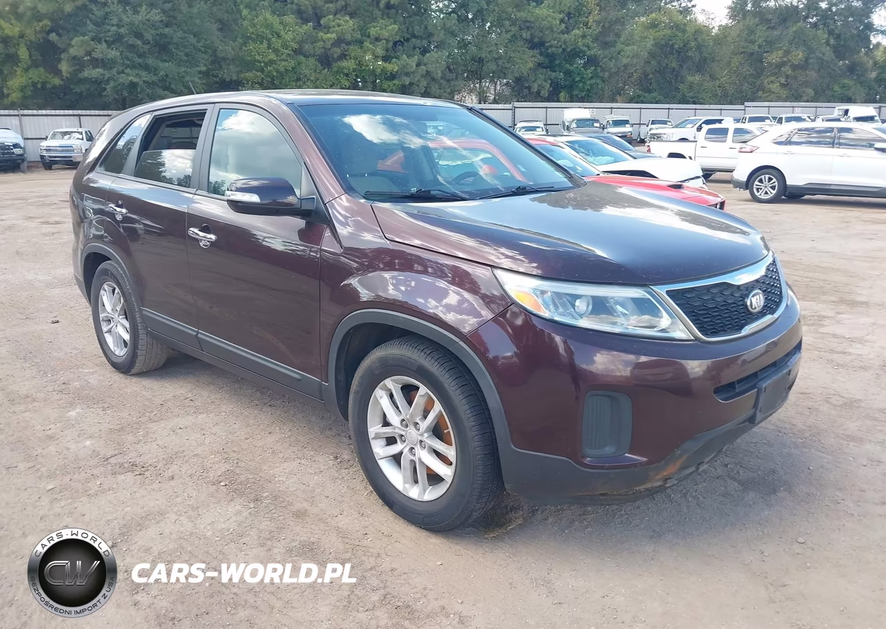 2014 Kia Sorento Lx VIN:5XYKT4A64EG425295 - 1