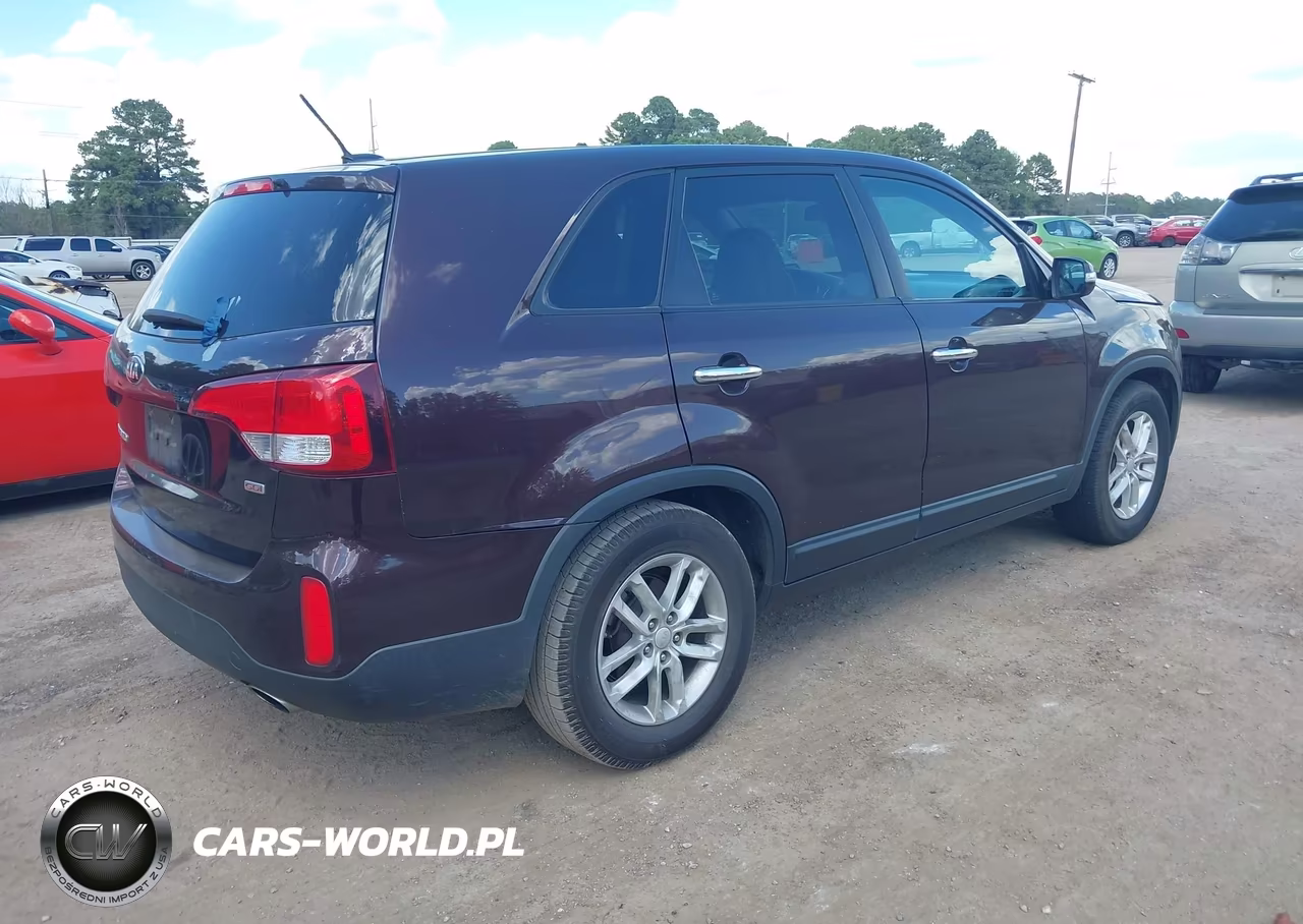 2014 Kia Sorento Lx VIN:5XYKT4A64EG425295 - 4