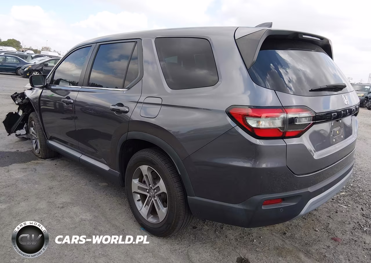 2025 Honda Pilot Ex-L VIN:5FNYG2H47SB011695 - 3