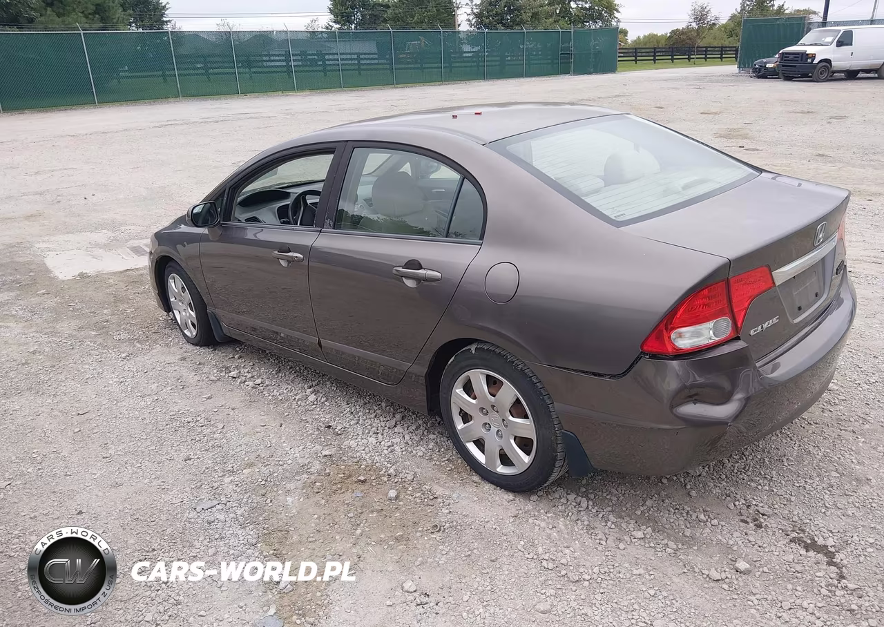 2010 Honda Civic Lx VIN:19XFA1F58AE001275 - 3