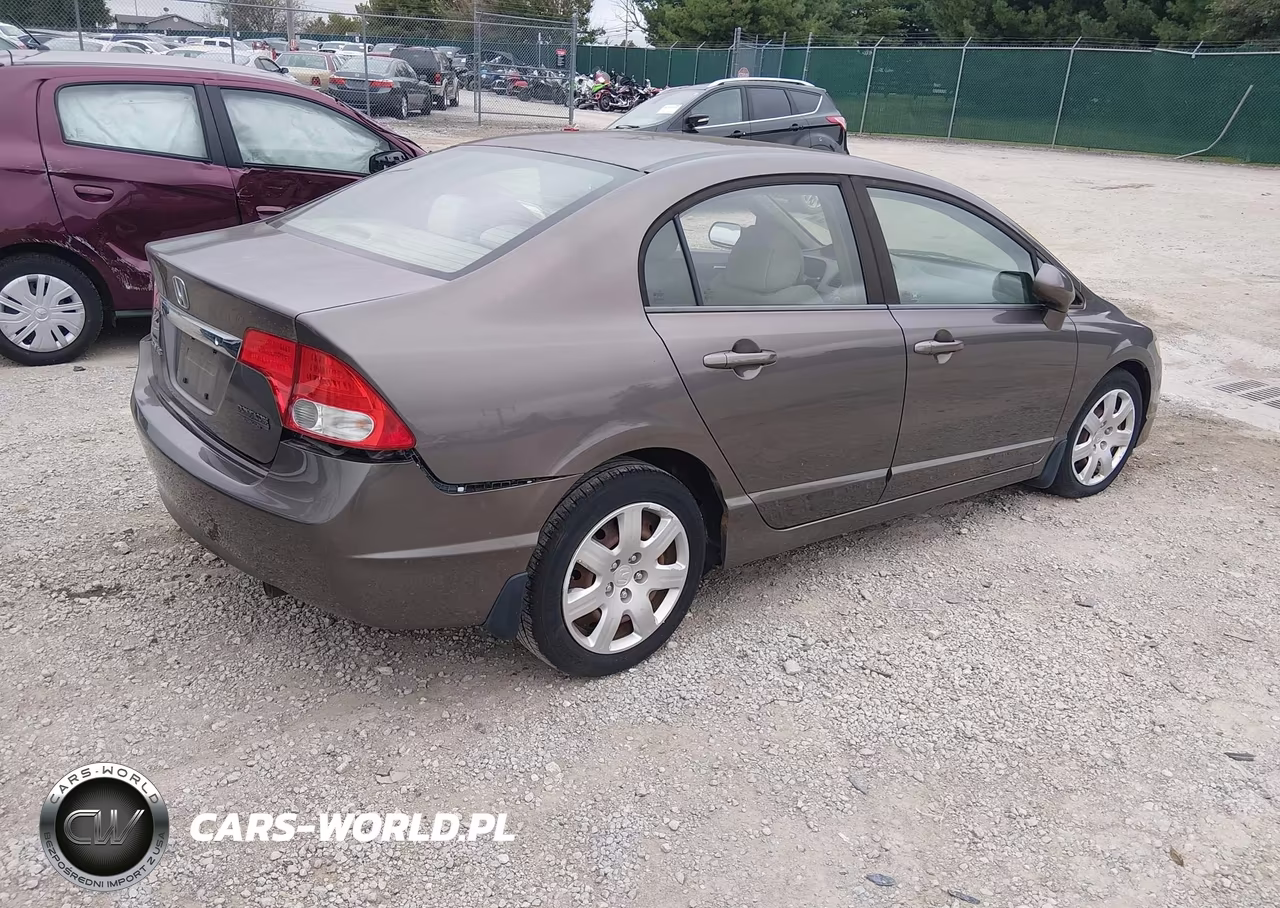 2010 Honda Civic Lx VIN:19XFA1F58AE001275 - 4