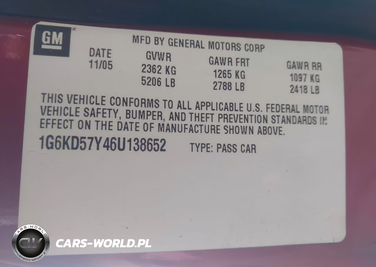 2006 Cadillac Dts Standard VIN:1G6KD57Y46U138652 - 9