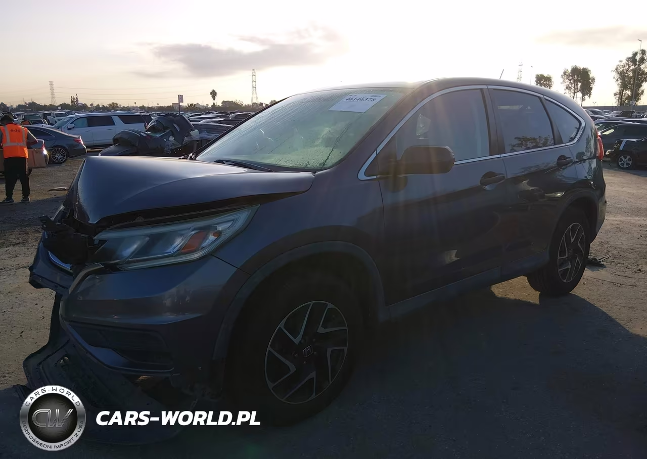 2016 Honda Cr-V Se VIN:2HKRM3H45GH537092 - 2