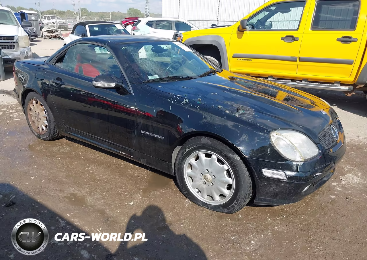 2001 Mercedes-Benz Slk 230 Kompressor VIN:WDBKK49F61F229037 - 1