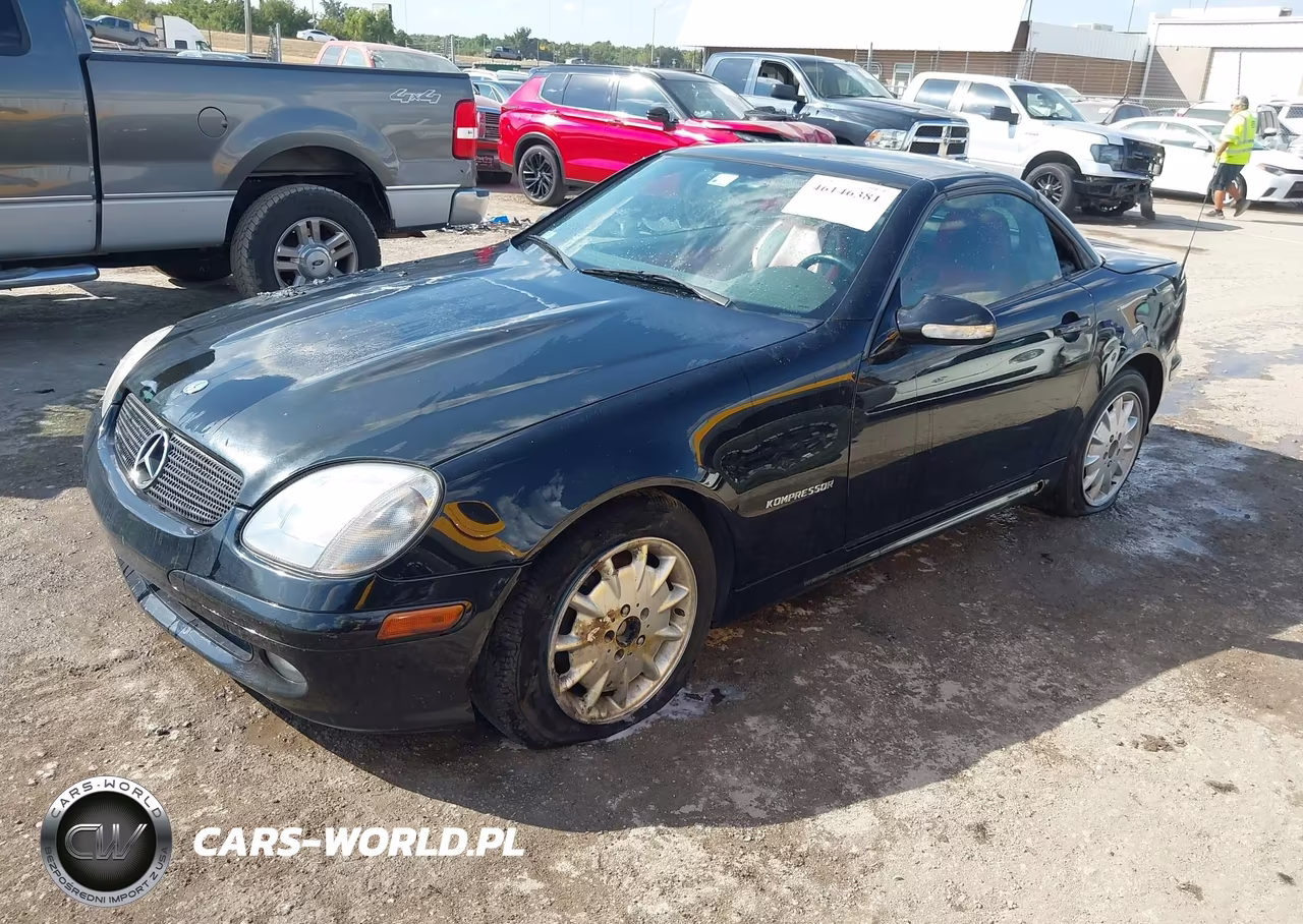 2001 Mercedes-Benz Slk 230 Kompressor VIN:WDBKK49F61F229037 - 2