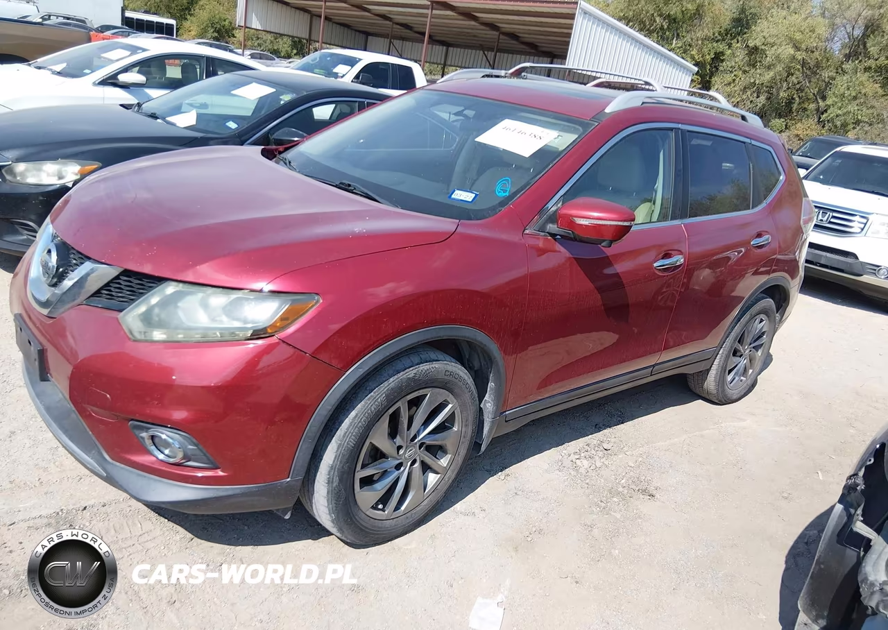 2015 Nissan Rogue Sl VIN:5N1AT2MT6FC916888 - 2