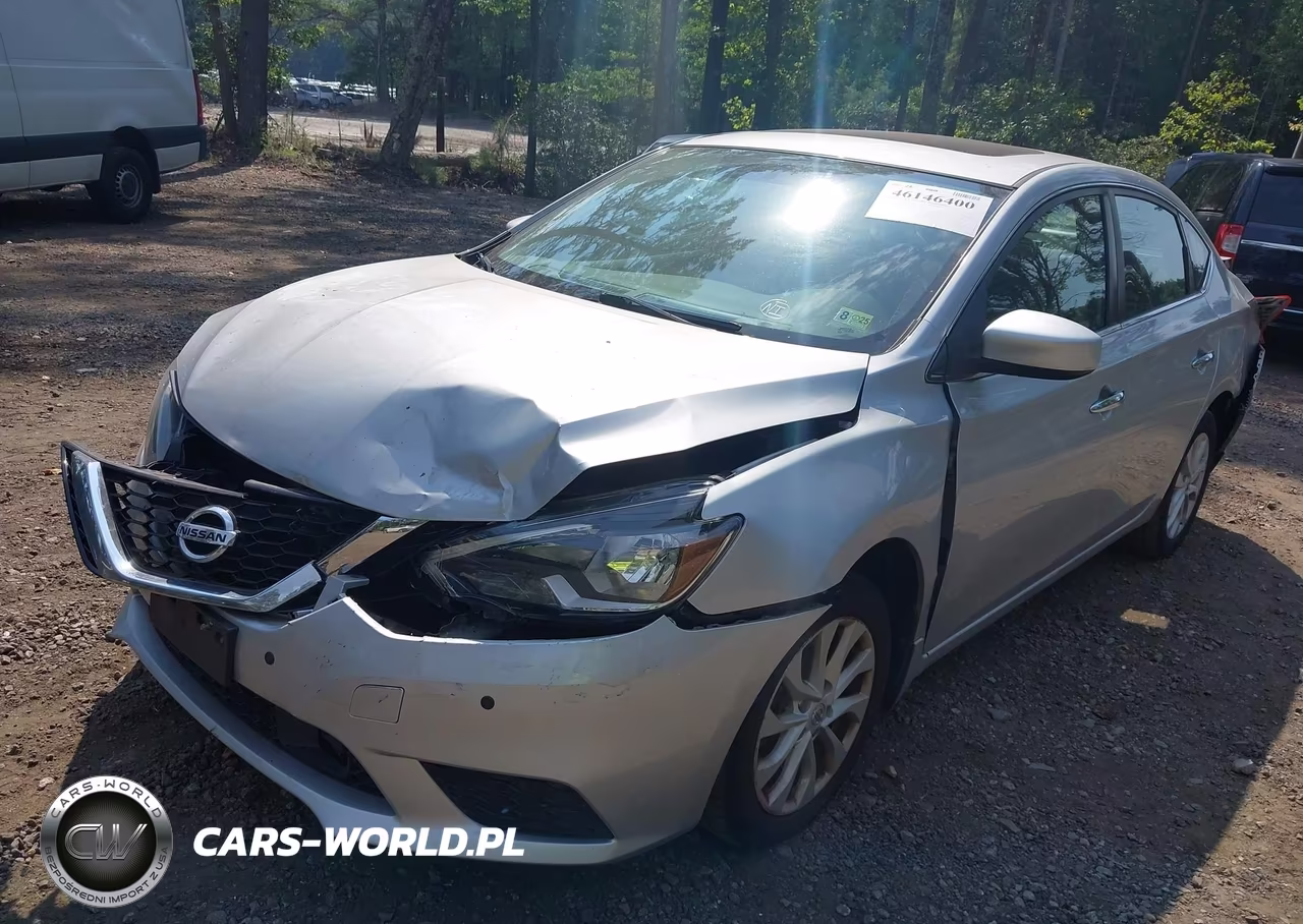 2018 Nissan Sentra Sv VIN:3N1AB7AP6JY314894 - 2