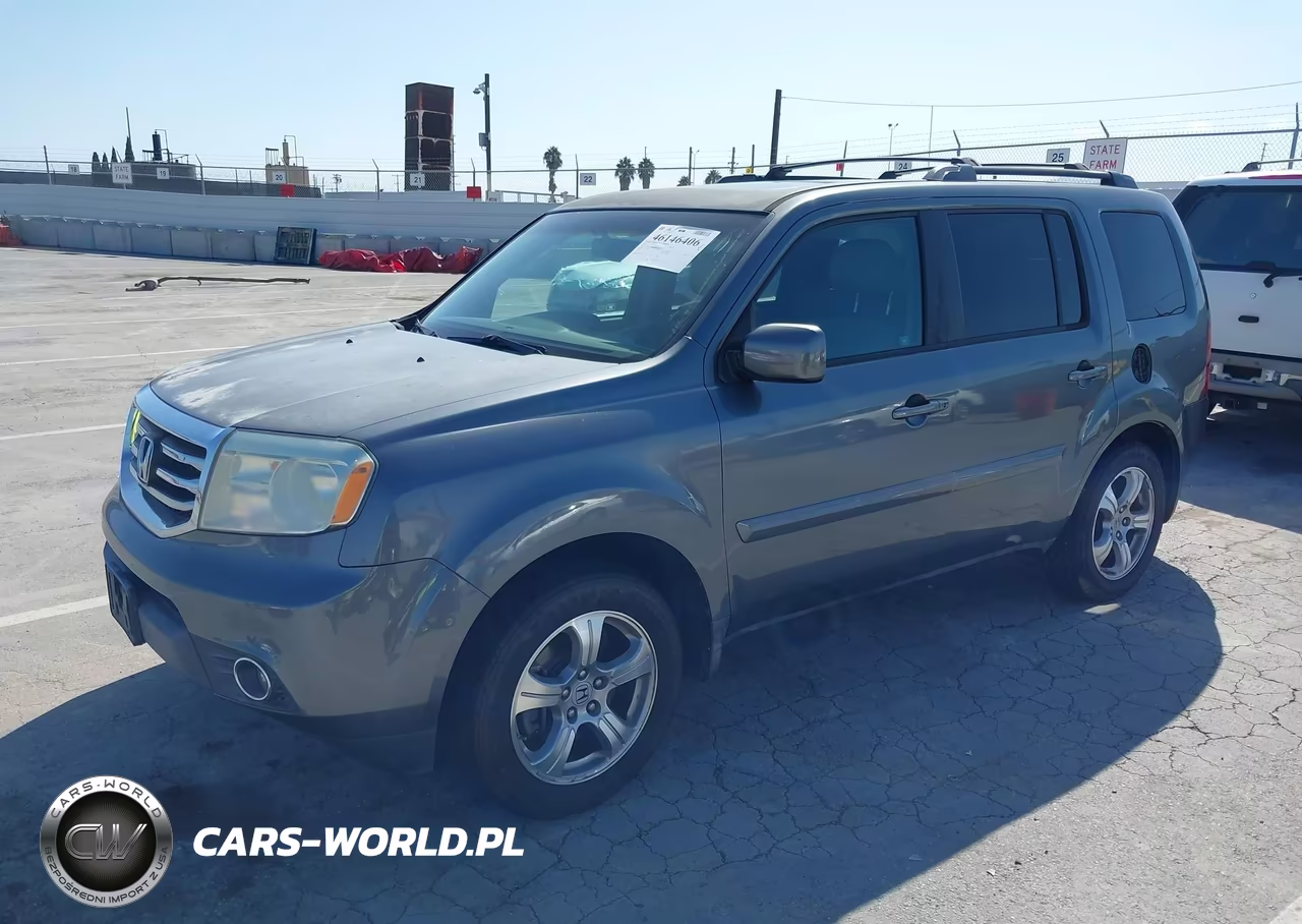 2012 Honda Pilot Ex-L VIN:5FNYF3H5XCB022399 - 2