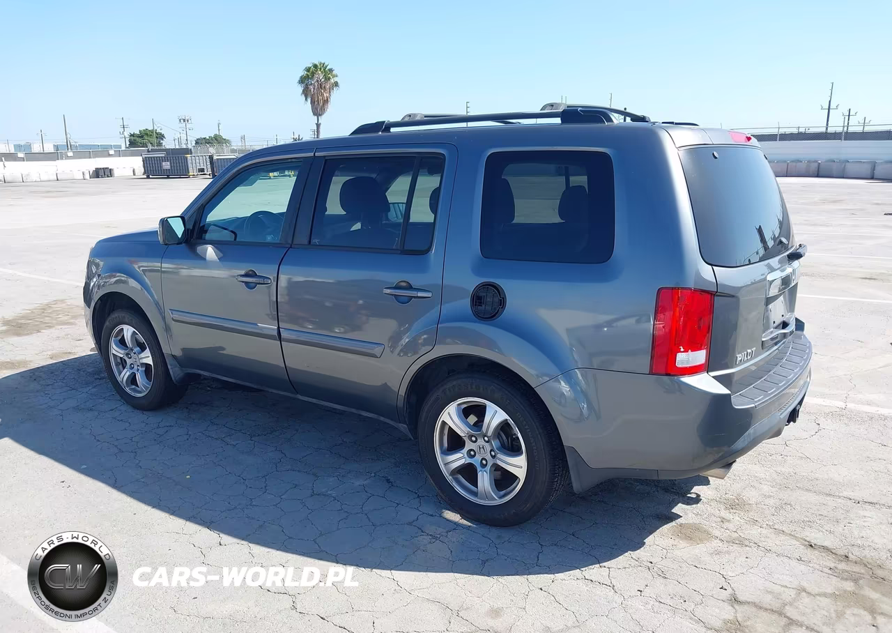 2012 Honda Pilot Ex-L VIN:5FNYF3H5XCB022399 - 3