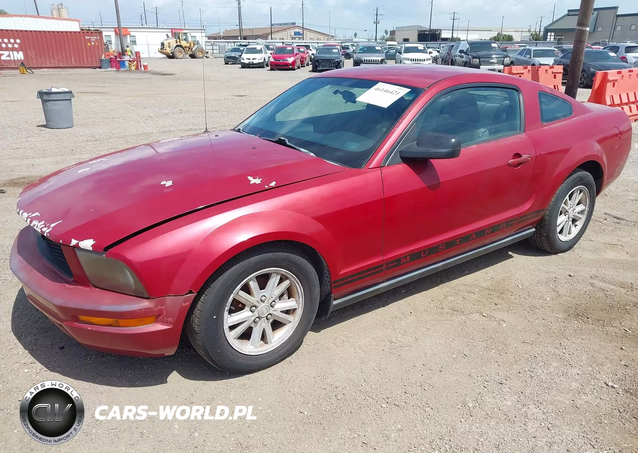 2008 Ford Mustang V6 Deluxe-V6 Premium VIN:1ZVHT80N085102883 - 2