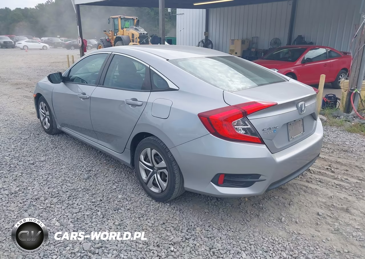 2017 Honda Civic Lx VIN:19XFC2F51HE077320 - 3